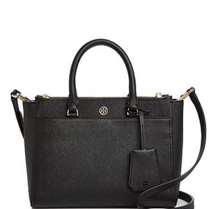 Tory Burch Robinson double zip tote